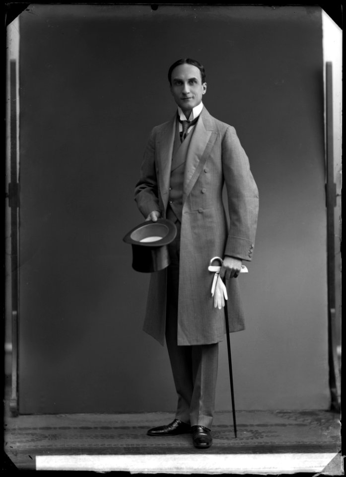 Olof Winnerstrand in the title role in Jack Straw at Vasateatern 1909 - SMV - GV113