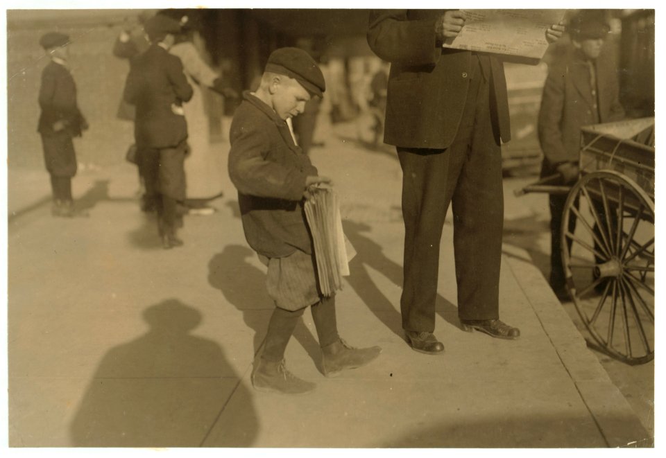 One of Dallas' little newsboys. LOC nclc.03906