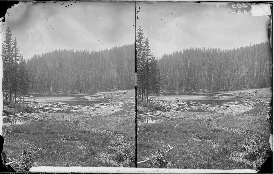 ONE OF LOST LAKES CONEJOS CANYON, COLORADO - NARA - 524042