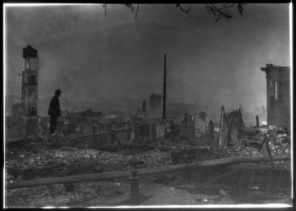 On the ruins (April 1906), Chinatown, San Francisco LOC agc.7a55000