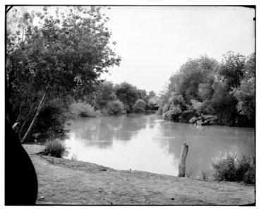 On the way to Jericho (Er-Riha), Jordan, etc. River Jordan LOC matpc.06779 photo