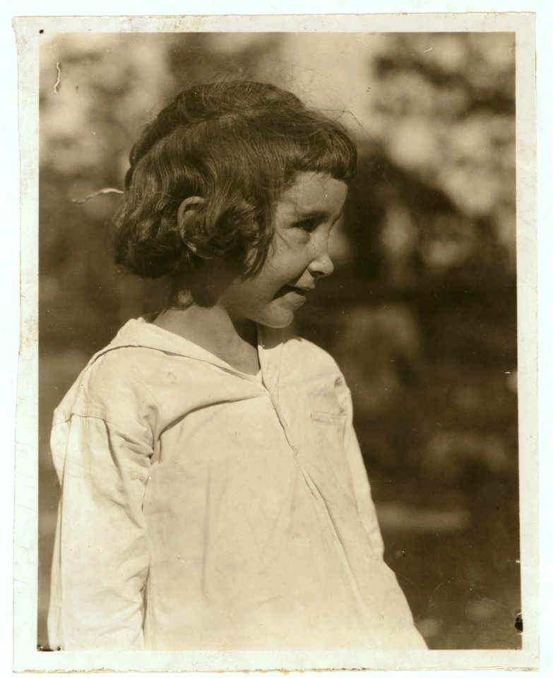 One of the pupils in the Caesar Mt. School. See Photo No. 23. LOC nclc.04364