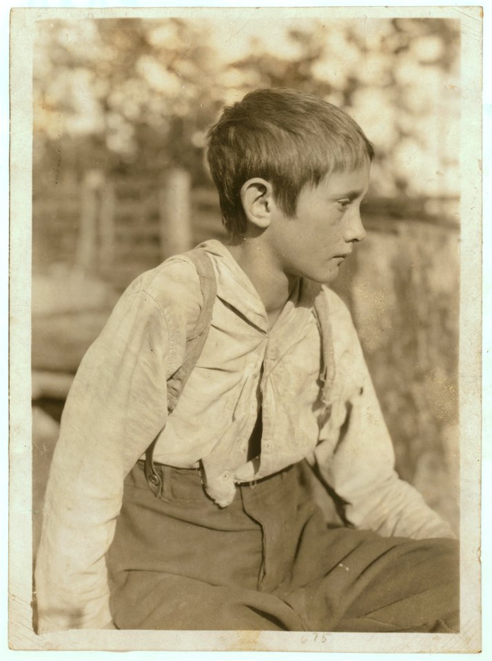 One of the pupils in the Caesar Mt. School. See Photo No. 23. LOC nclc.04366