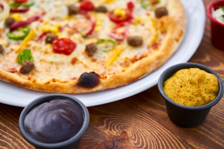 Bacon dough tomato
