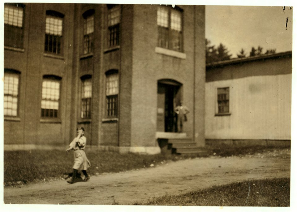 One of the young helpers in the Glenallen Mill. LOC nclc.02323