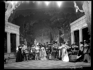 Omöjligast av allt, Dramatiska teatern 1901. Föreställningsbild - SMV - DrT021