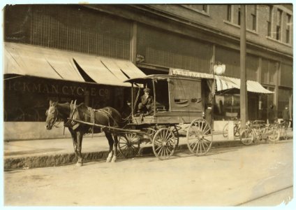 One of the young wagon boys. There are a good many of these at certain seasons of the year. LOC nclc.04985