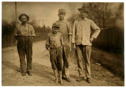 One of the young workers of the Stevenson Cotton Mills. Apparently Under twelve years. LOC nclc.02888