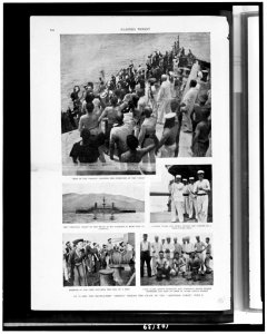 On board the battle-ship Oregon during the chase of the Cristóbal Colon, July 3 LCCN91793000