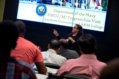 ONR and DON HBCU-MI Program Site Visit 170202-N-PO203-102