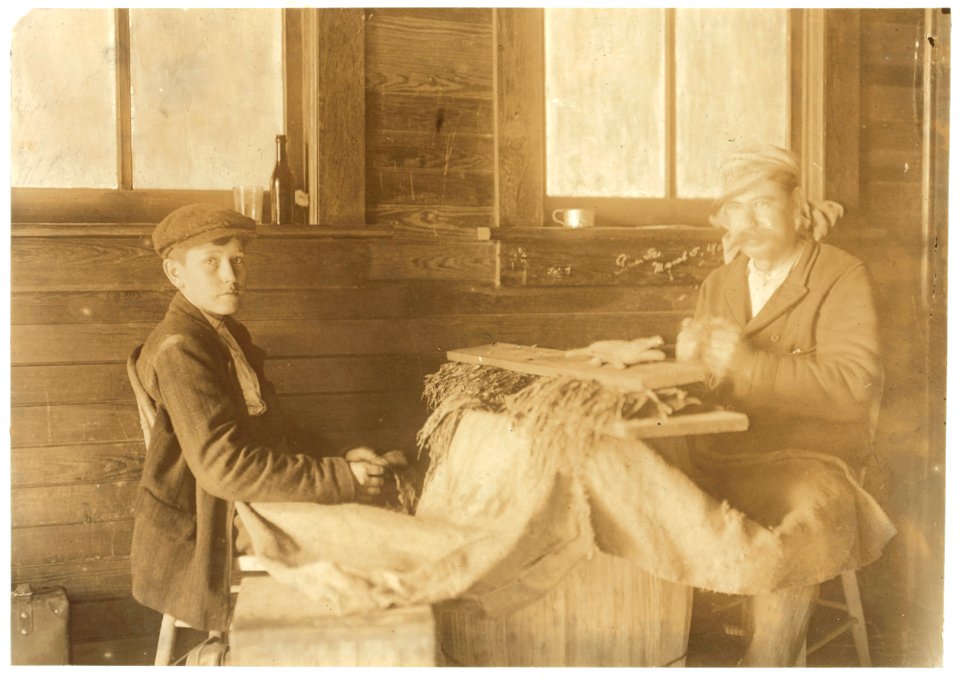 One of the strippers in Tampa, Fla., Cigar factory. LOC nclc.04522