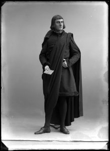 Olof Sandborg in Daniel Hjort at Östermalmsteatern 1908 - SMV - NS011