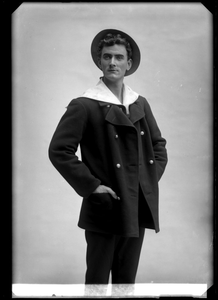 Olof Sandborg in Greven av Monte Christo at Östermalmsteatern 1907 - SMV - NS010