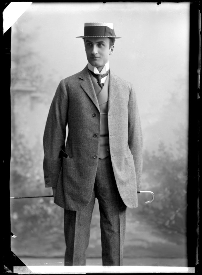 Olof Winnerstrand in Mister Ernest at Vasateatern 1907 - SMV - NV121