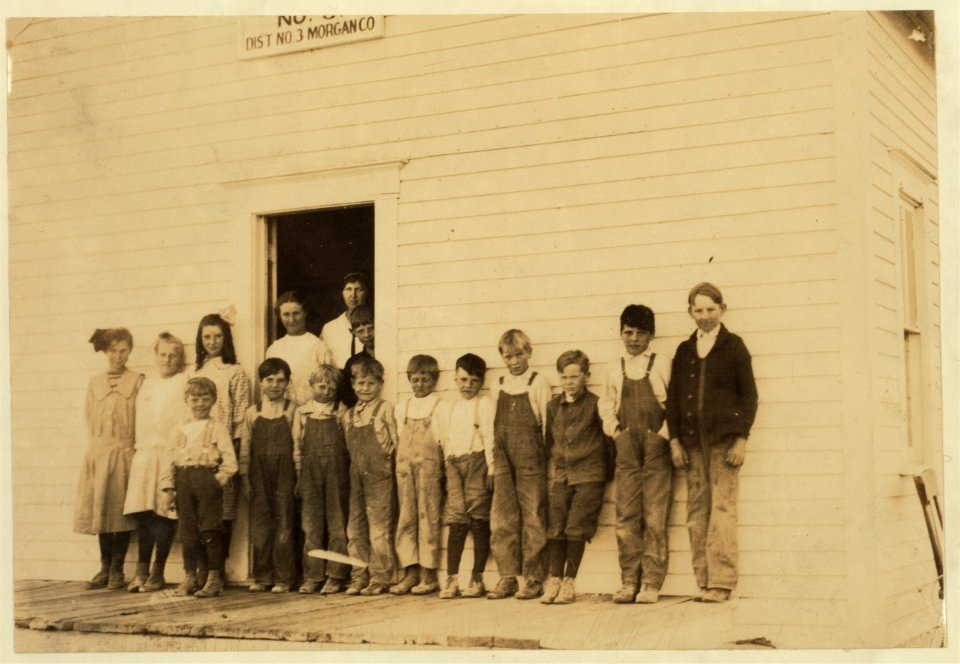 Only 50% of the pupils are present at School -3, Dist. -3, Ft. Morgan, Colo., October 27-15, over five weeks after school began. LOC nclc.00375