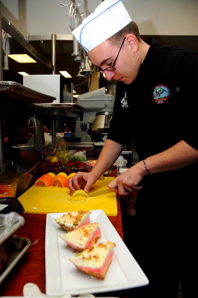 Olympic College Foundation Military Culinary Arts Competition 120512-N-EC099-013
