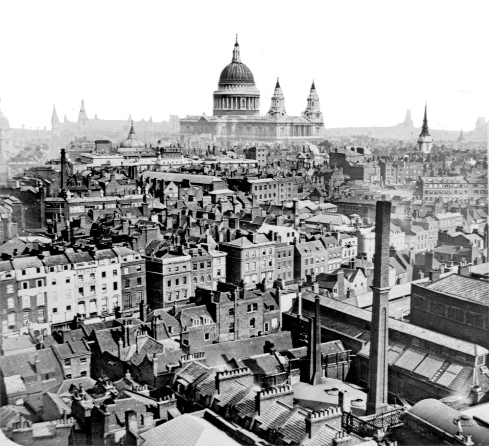 On the rooftops of London