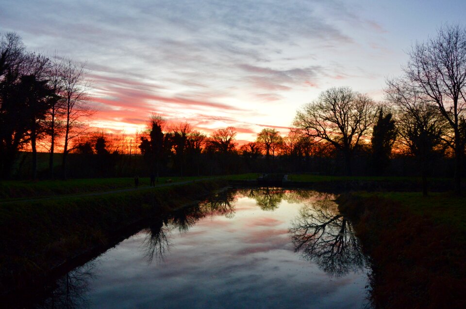 Sky water landscape