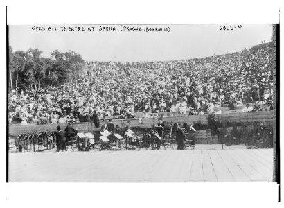 Open-air theatre at Sarka (Prague, Bohemia) LCCN2014709834
