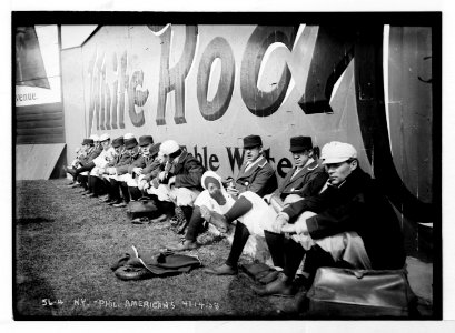 Opening Day at Hilltop Park, NY; NY Highlanders (AL) & Phila. Athletics pre-game (baseball) LCCN2014680273