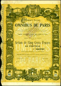 Omnibus de Paris 1912