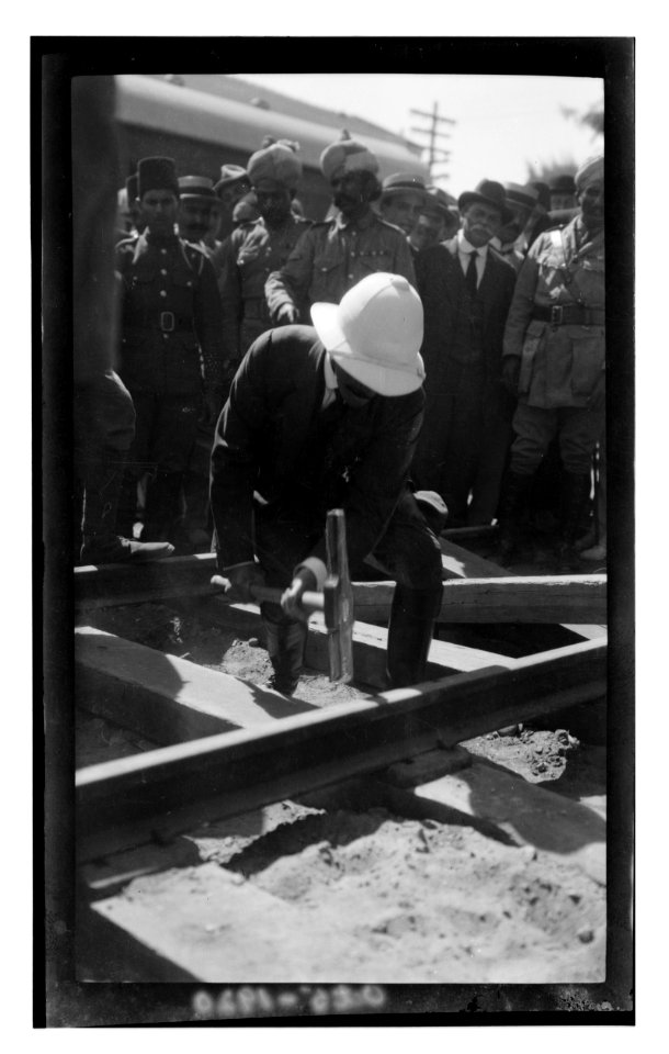 Opening of Jaffa-Jerusalem Railway, 1920 LOC matpc.14240
