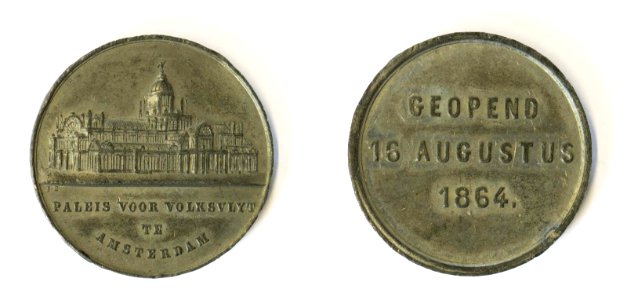 Opening van het Paleis voor Volksvlijt, objectnr 1696