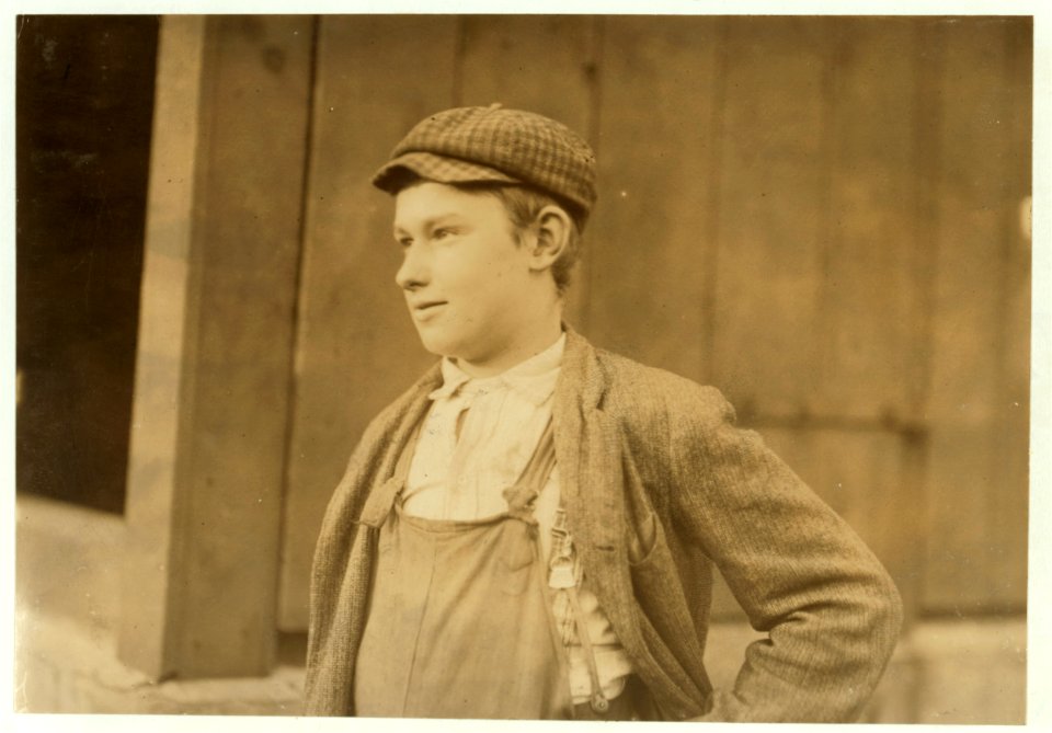 One of the lads in the night shift. Bridgeton, N.J. LOC nclc.05441