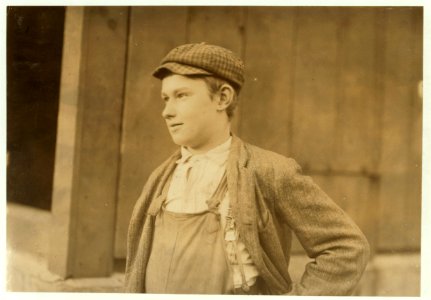One of the lads in the night shift. Bridgeton, N.J. LOC nclc.05441