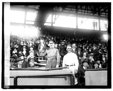 Opening game, 1919, Griffith (...) Marsh LCCN2016819596