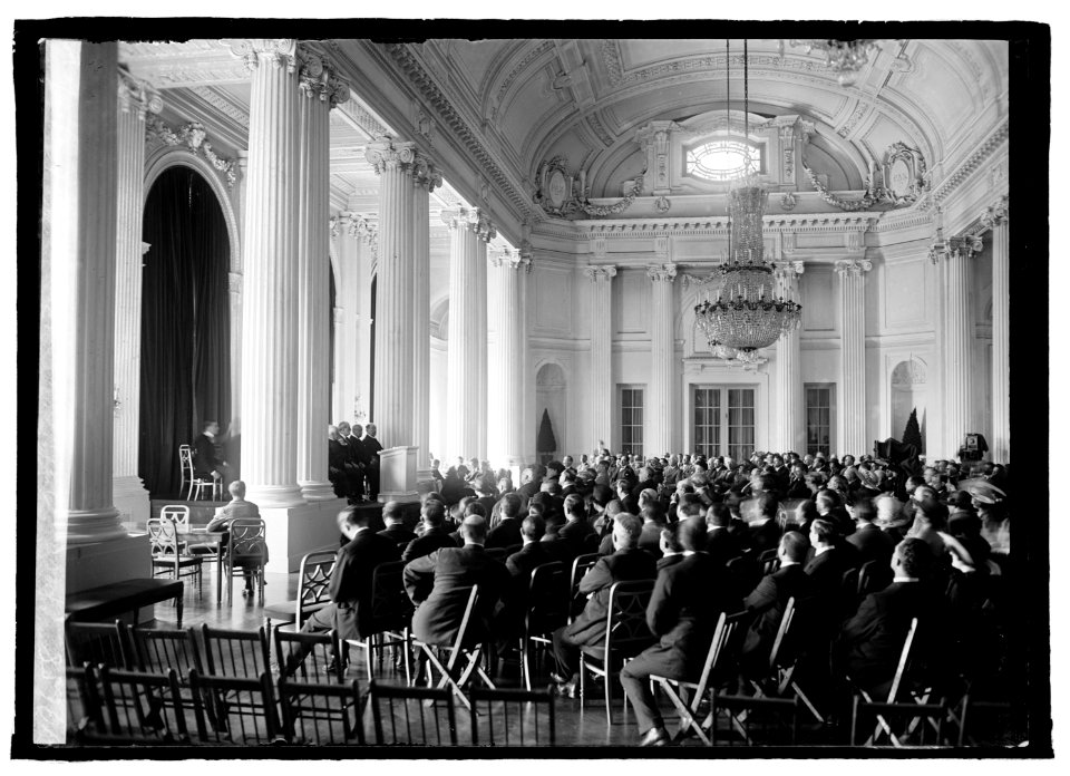 Opening of the Chilean Peruvian Conf., 5-15-22 LCCN2016846364