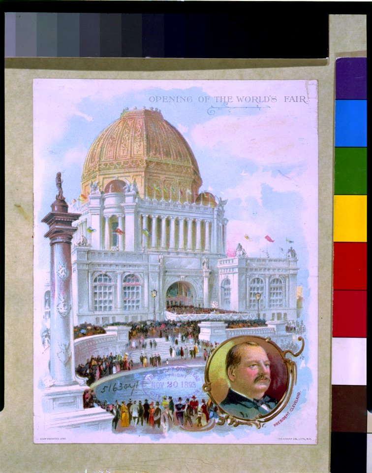 Opening of the World's Fair - The Knapp Co. lith., N.Y. LCCN95504587