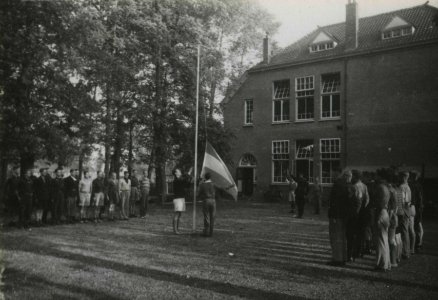 Oogsthulp in Tynaarlo - Fotodienst der NSB - NIOD - 211486