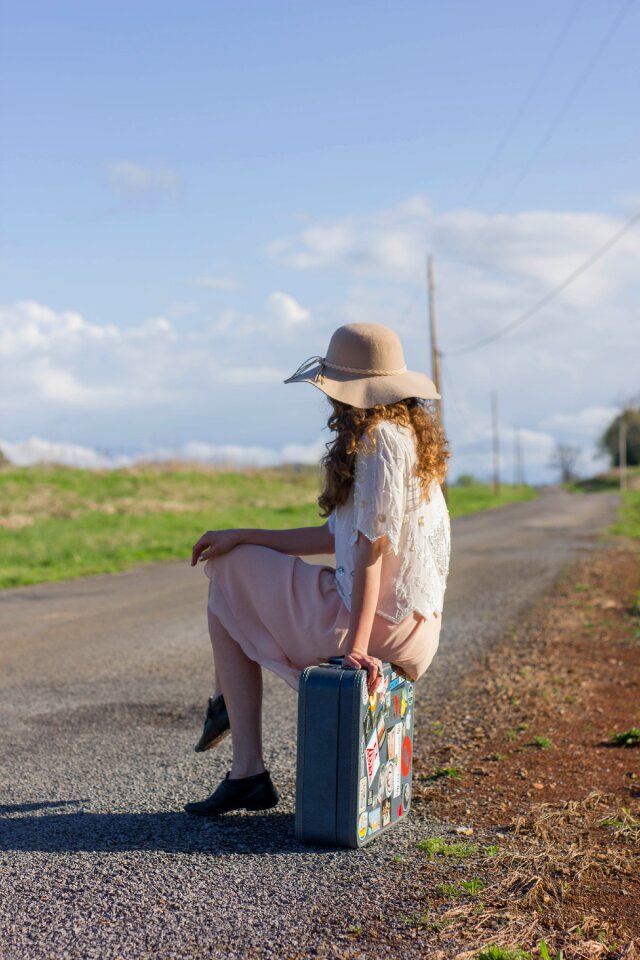 Luggage attache case sit