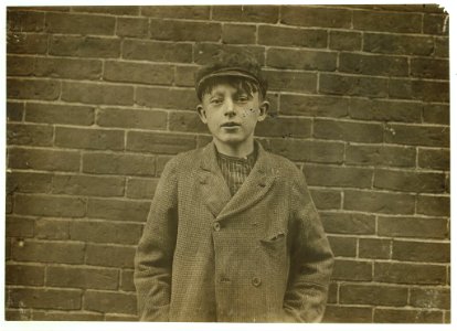 One of the boys working in Bates Mfg. Co., Lewiston, Me. Been there 3 years. Cannot speak English. LOC cph.3c27566