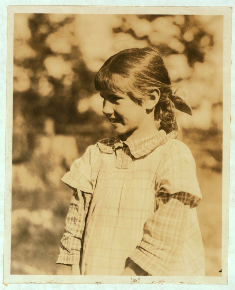 One of the pupils in the Caesar Mt. School See- Photo No. 23. LOC nclc.04368