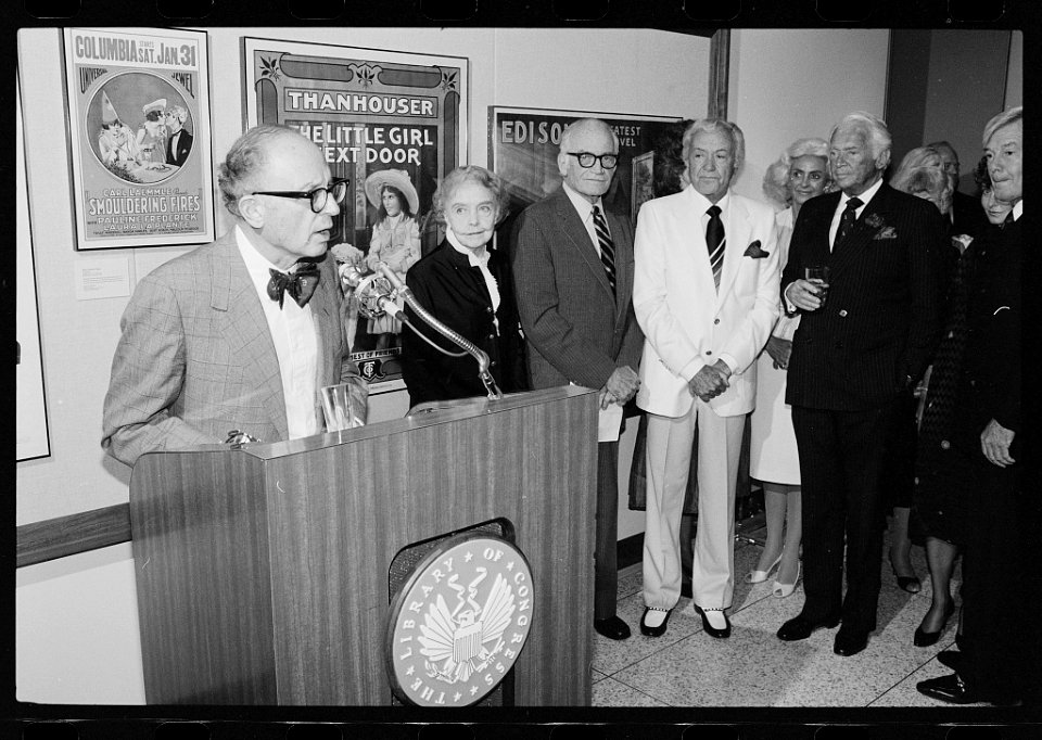Opening of the Mary Pickford Theater, James Madison Building, Library of Congress