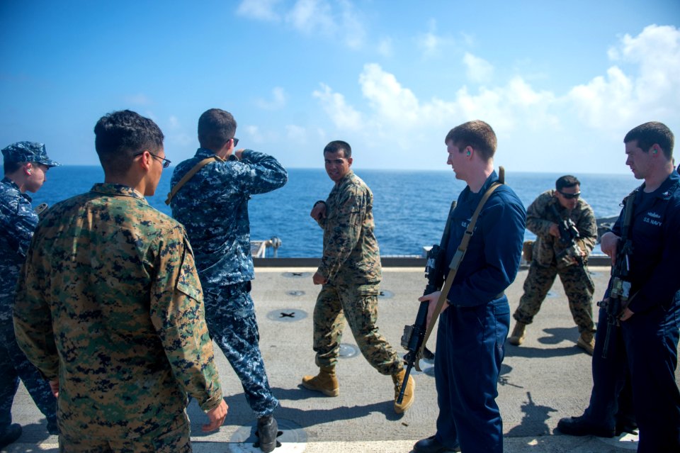 Operations aboard USS Denver support Cobra Gold 140207-N-IC565-461