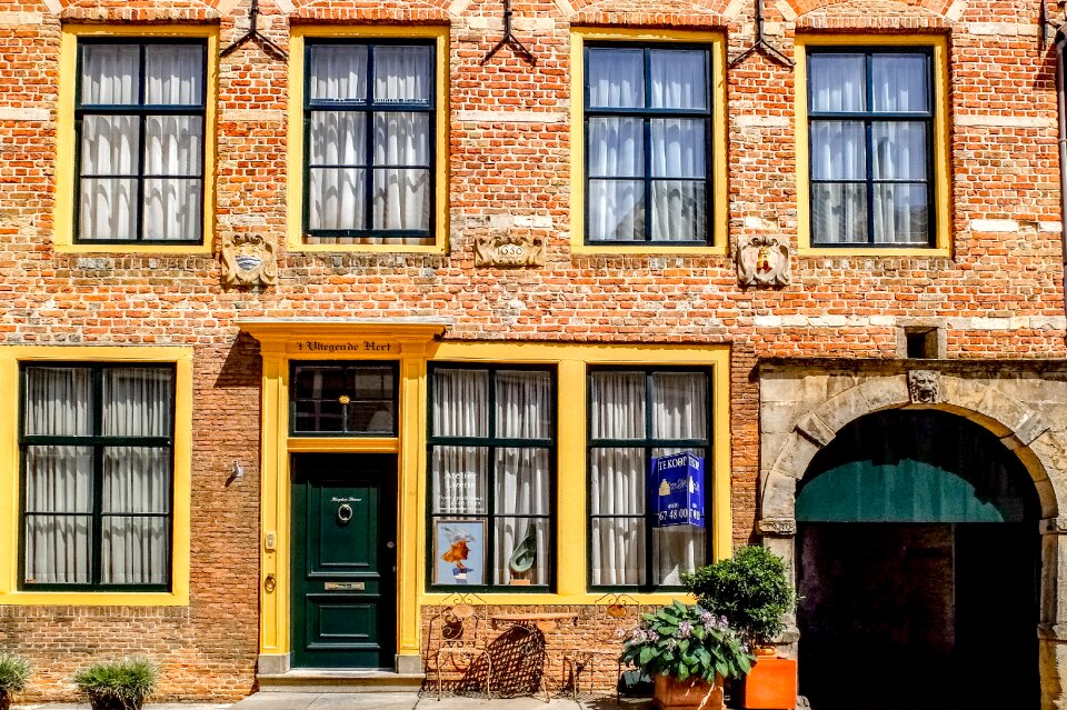 Brick facade middelburg