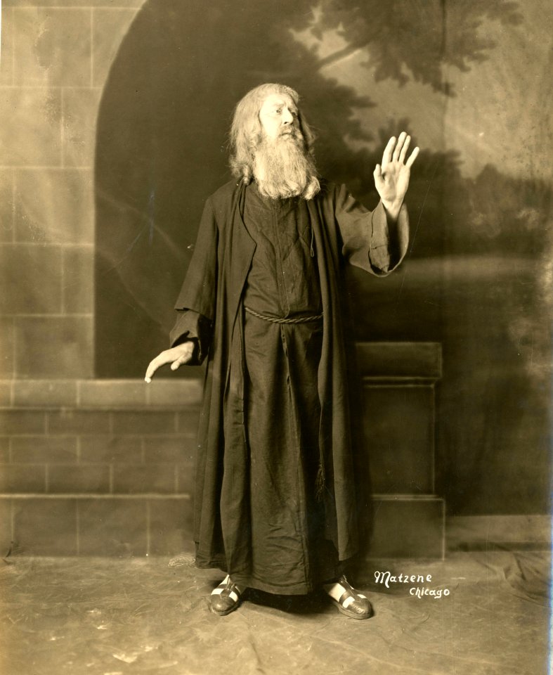 Opera singer Gustave Huberdeau in Thais (SAYRE 4610)