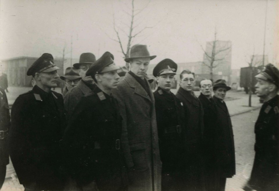 Opleiding Landwacht - Fotodienst der NSB - NIOD - 156119