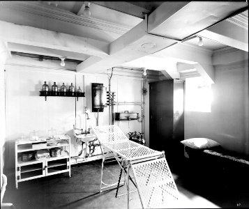 Operating Room on the 'Aquitania' (1914) RMG D2145