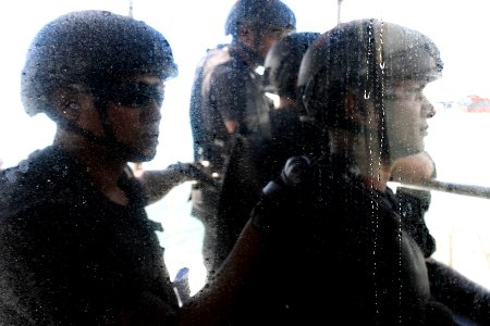Operation Cutlass Express 2017 - different nations' boarding parties train together (31840792304)