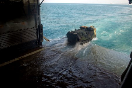 Operations aboard USS Denver support Cobra Gold 140213-N-IC565-055