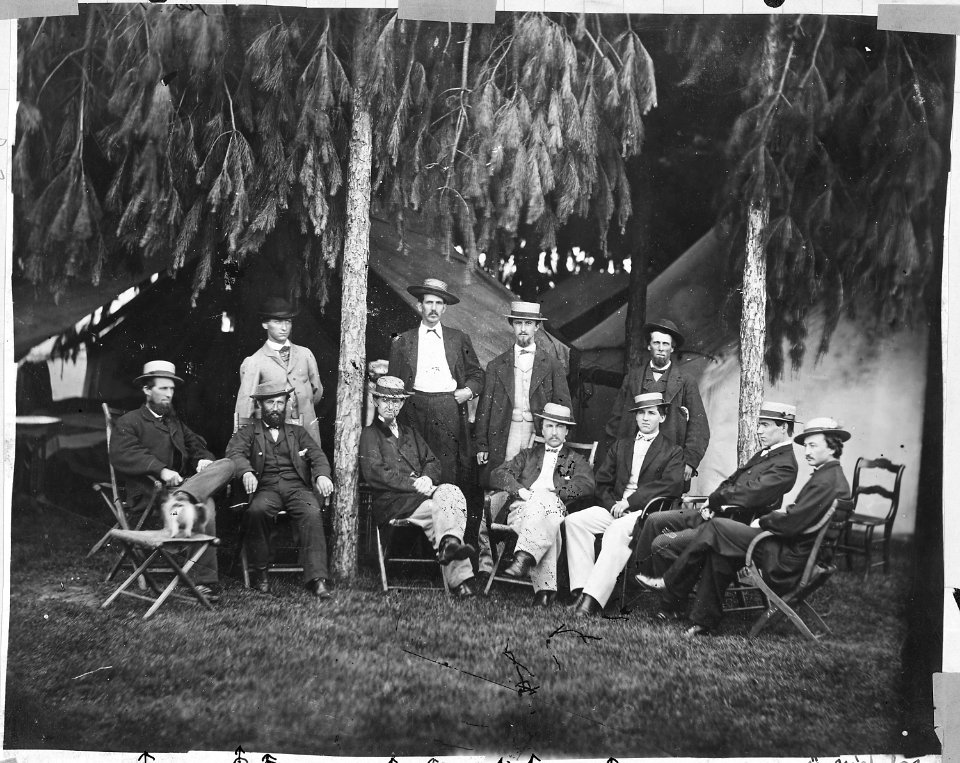 Operators, US Military Telegraph, Richmond, VA. June, 1865 - NARA - 530484