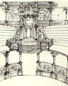 Opernhaus Mannheim Loge von Bibiena