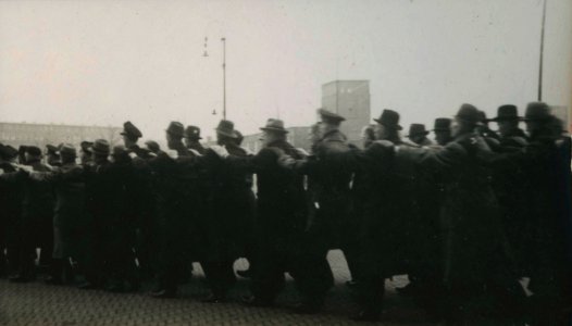 Opleiding Landwacht - Fotodienst der NSB - NIOD - 156104