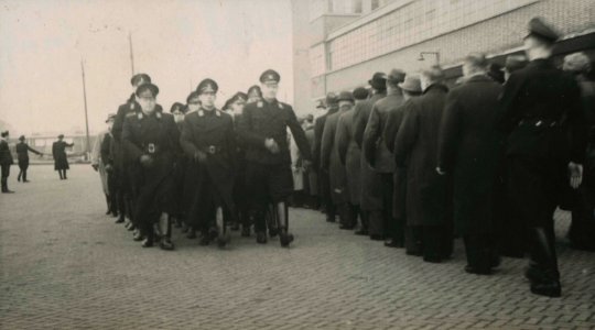 Opleiding Landwacht - Fotodienst der NSB - NIOD - 156108