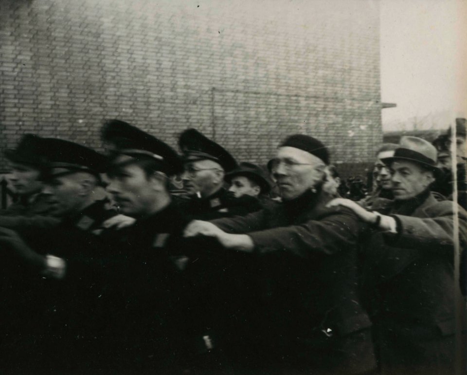 Opleiding Landwacht - Fotodienst der NSB - NIOD - 156113
