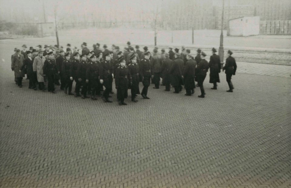 Opleiding Landwacht - Fotodienst der NSB - NIOD - 156117